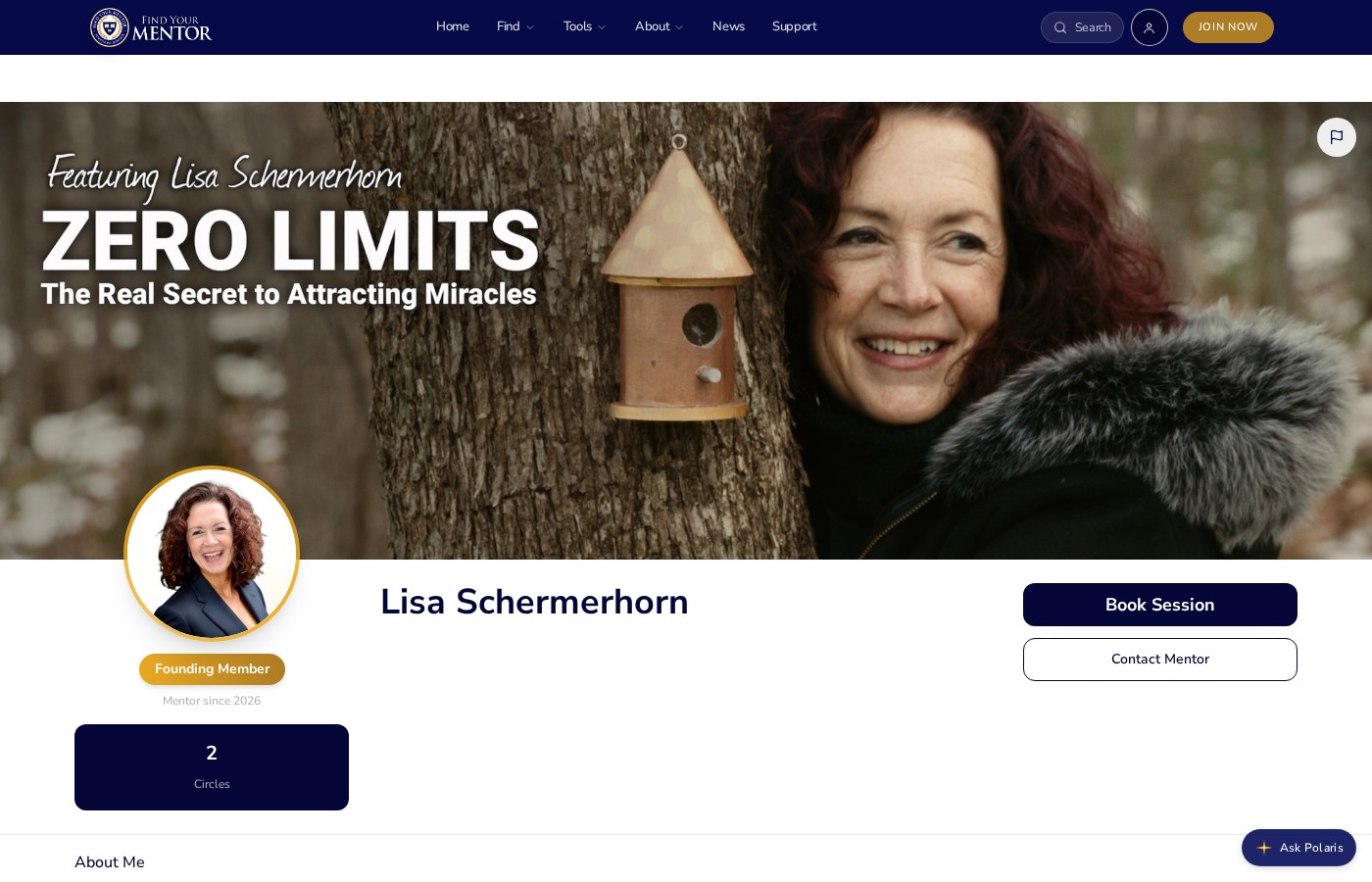 Find Your Mentor directory of curated mentors and Circles